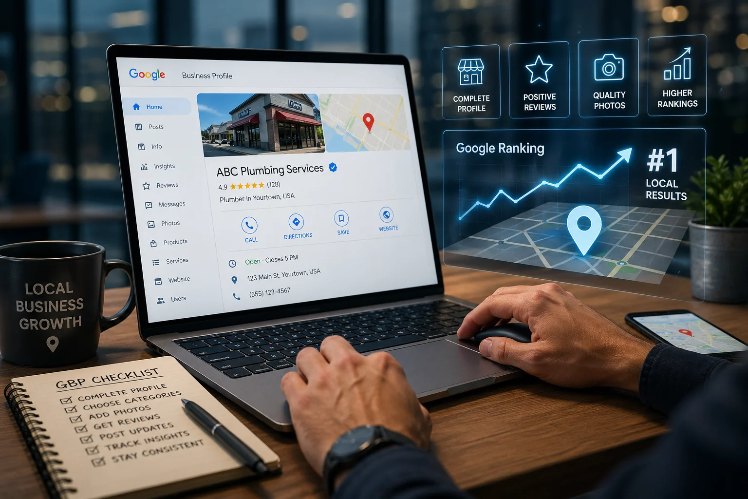 How to Optimize Your Google Business Profile — 8 Steps for Local Dominance